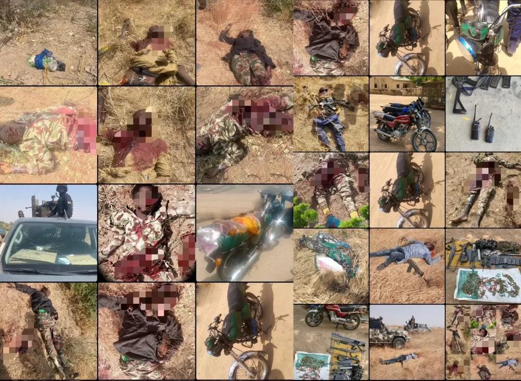 Nigerian Army troops eliminate terrorists in Borno