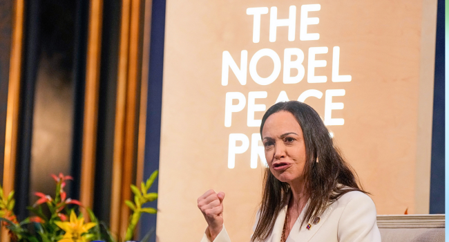 Venezuelan opposition leader Maria Corina Machado