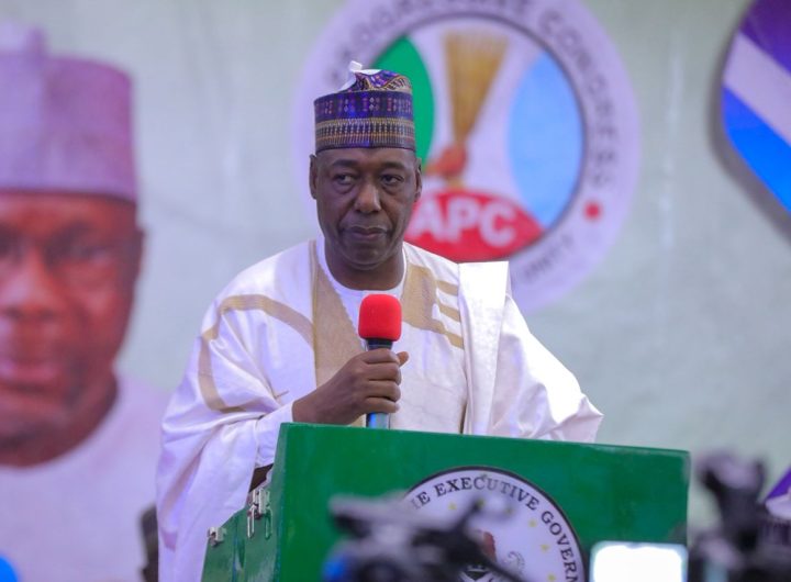 Zulum at APC meeting in Maiduguri