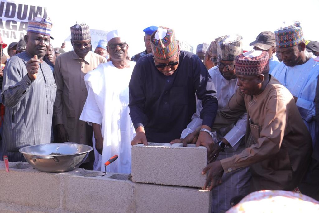 Zulum begins construction of 2 mega schools in Hawul 1 Zulum begins construction of 2 mega schools in Hawul