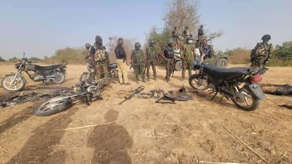 GOC convoy foils deadly ambush in Kebbi, eliminates 5 terrorists, seizes weapons