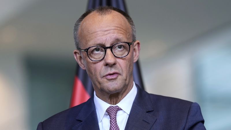 German Chancellor Friedrich Merz 