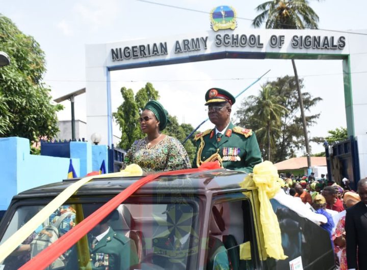 Nigerian Army Finance Corps pulls out 10 retired Generals in colorful valedictory parade