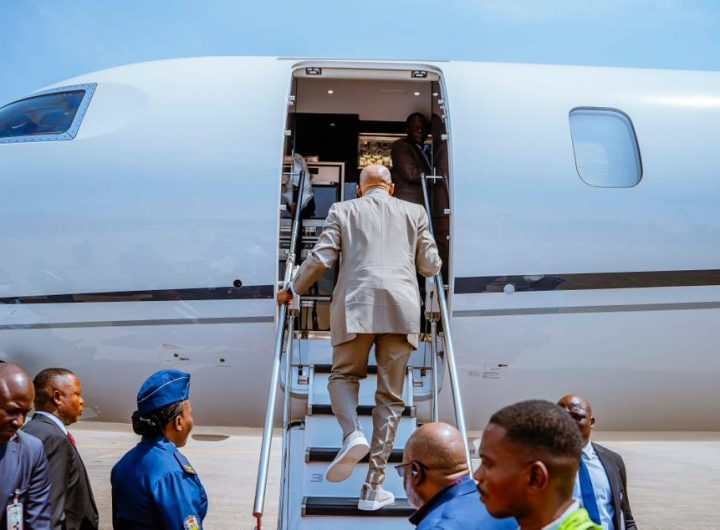 Shettima departs Abuja to represent Tinubu at 2026 AU Summit