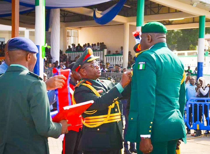 Sierra Leone honours Nigeria's CDS, General Olufemi Oluyede, with Grand Commander of the Order of the Rokel award.