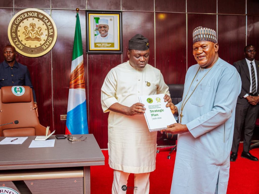 Taraba moves to end conflict as Peace Bureau presents 5-year strategic plan to Governor Kefas