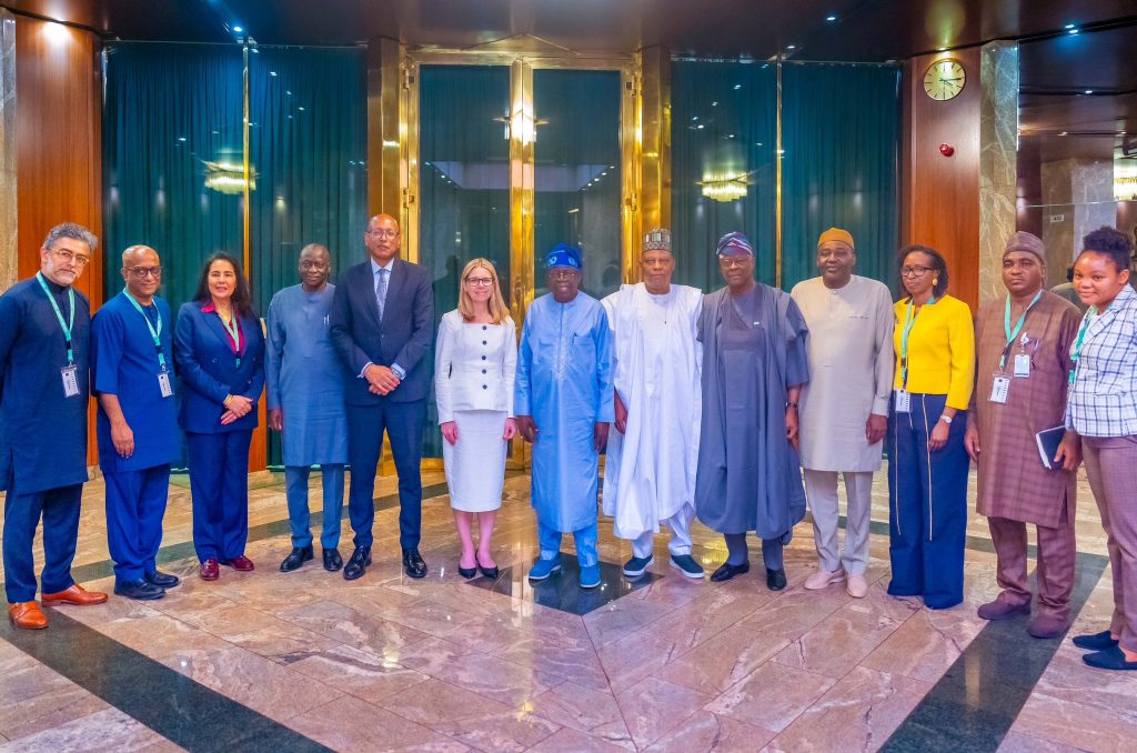 : President Tinubu, VP Shettima Welcome World Bank Delegation Led by Anna Bjerde at State House, Abuja