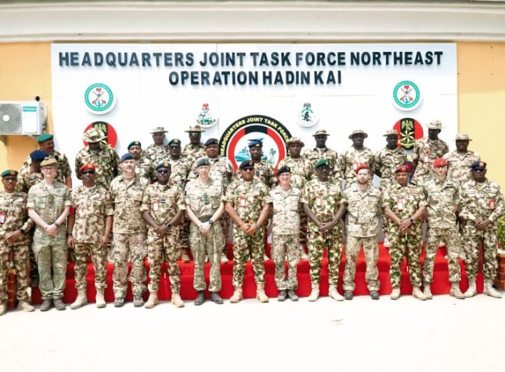 UK, German Defence Attachés visit Headquarters OPHK