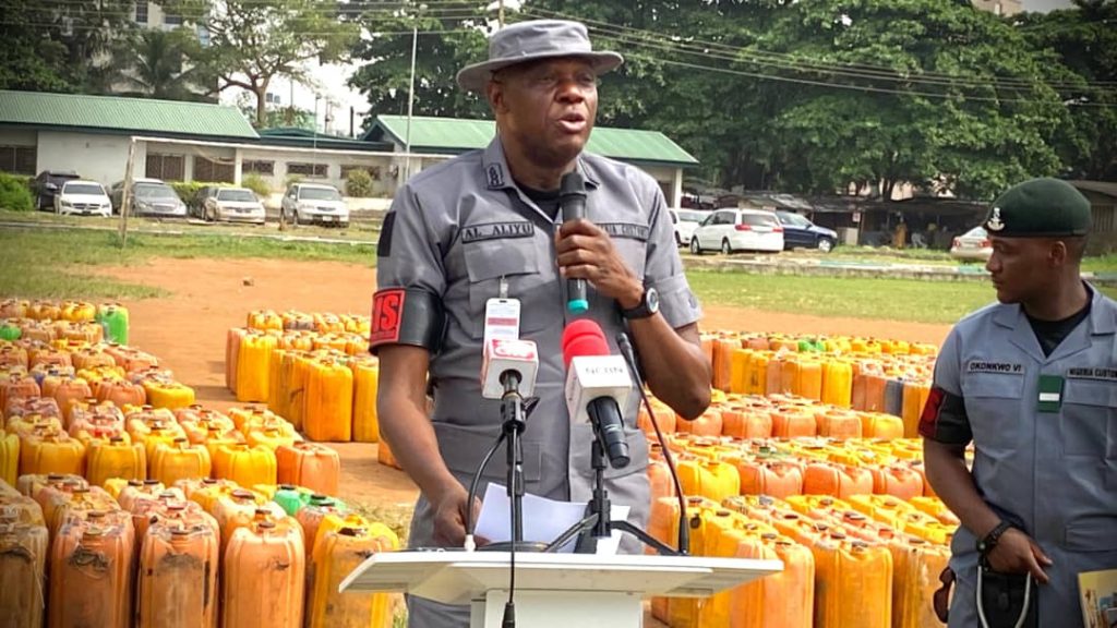 Customs foils 154,000-litre fuel diversion across Badagry corridor 1 customs seizes smuggle petrol in Badagry