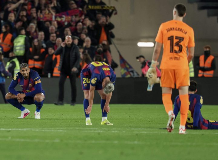 Barcelona crash out of Copa del Rey despite 2-1 win as Atletico Madrid advance 4-3 on aggregate