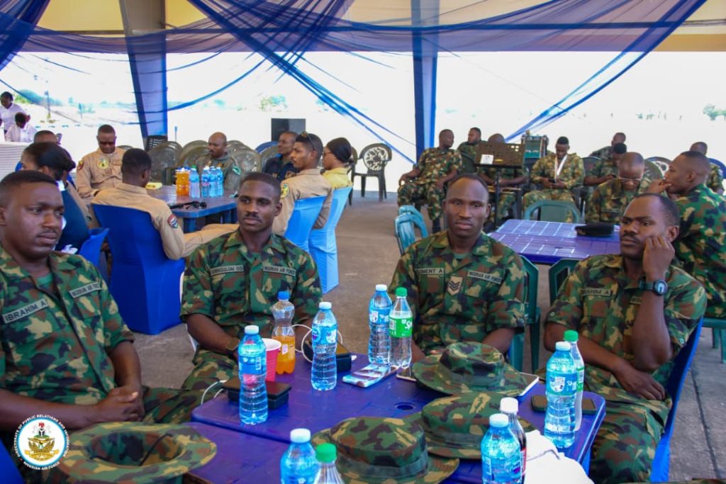 NAF intensifies pressure on terrorists as CAS honours troops at Eid-el-Fitr luncheon in Makurdi