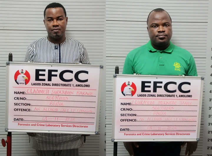 EFCC arraigns bankers for alleged  $306,667.81, €50,250 fraud in Lagos 