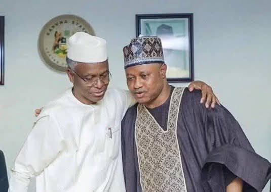 Former Kaduna State Governor, Nasiru El-rufia and Governor Uba Sani
