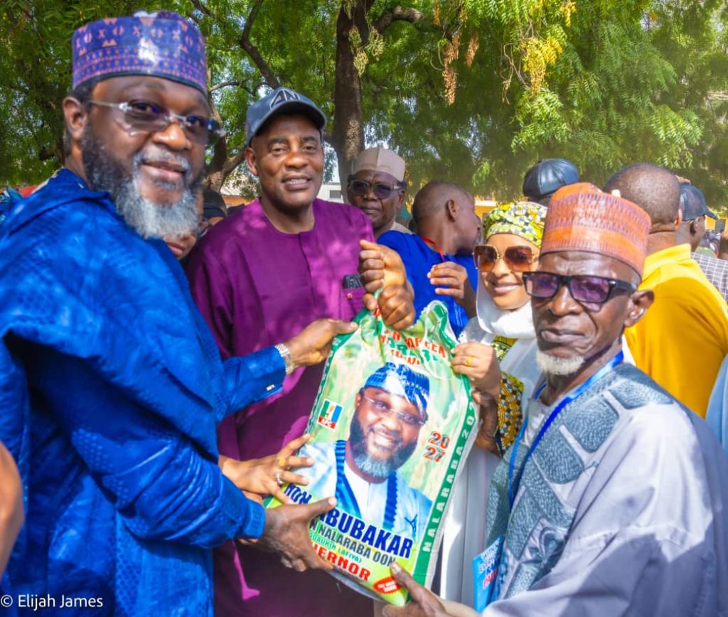 Hon. Nalaraba flags off distribution of 17,000 truckloads of rice across Nasarawa