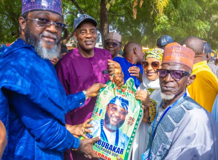Hon. Nalaraba flags off distribution of 17,000 truckloads of rice across Nasarawa