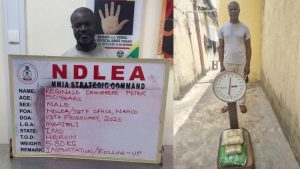 NDLEA nets wanted drug kingpin after 13 years in hiding over cocaine, heroin shipments