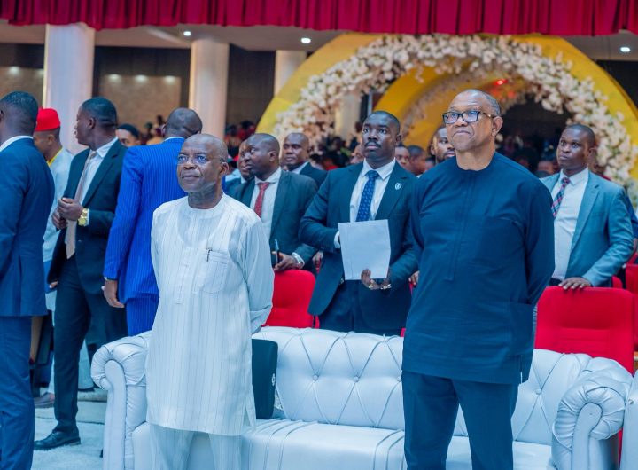 Obi, Otti, other dignitaries pay tribute as Rev. Uma Ukpai is laid to rest in Umuahia