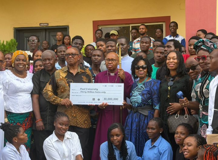 Peter Obi donates ₦30m to Paul University Awka, urges students to embrace education for better future