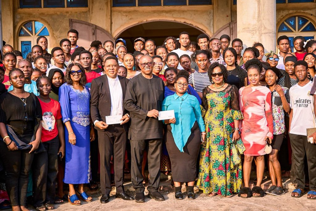 Peter Obi donates ₦30m to Peter University, says education is Nigeria’s best investment