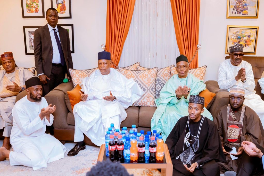 Shettima visits El-Rufai, consoles ex-Kaduna Governor over mother's demise(+Photos) 1 Shettima visits El-Rufai, consoles ex-Kaduna Governor over mother's demise(+Photos)