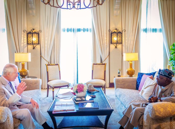 President Bola Tinubu and King Charles