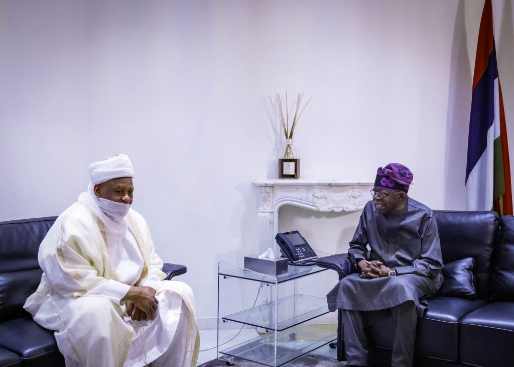 Sultan of Sokoto, His Eminence Muhammadu Sa'adu Abubakar III visited President Tinubu at the State House Abuja on Sunday March 15