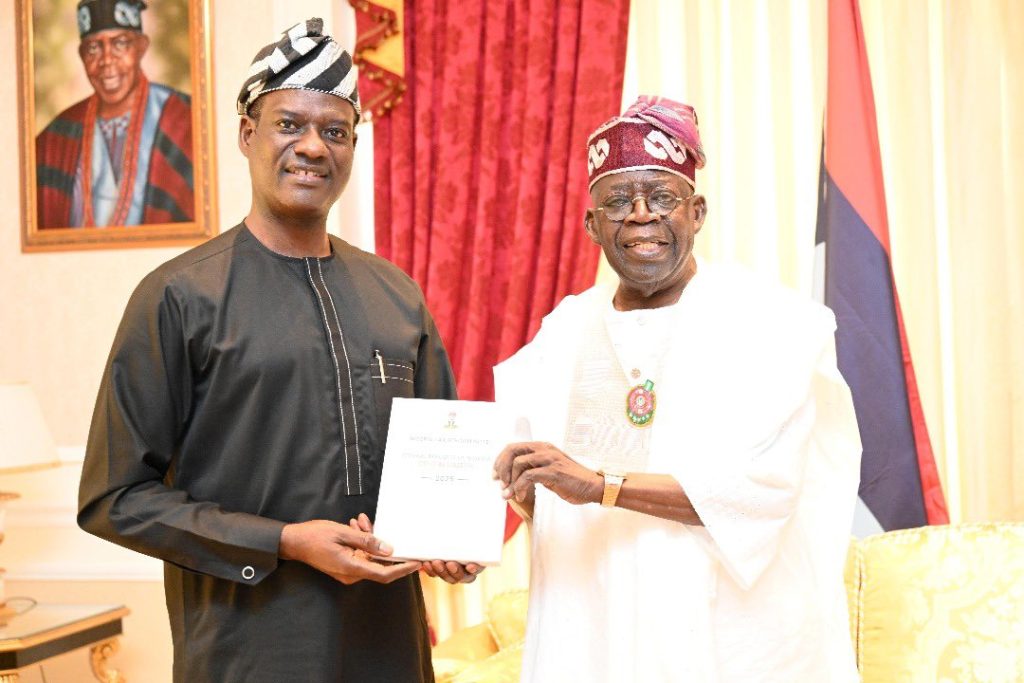 Tinubu and Taiwo Oyedele