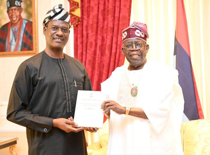 Tinubu and Taiwo Oyedele