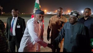 President Tinubu returns to Abuja