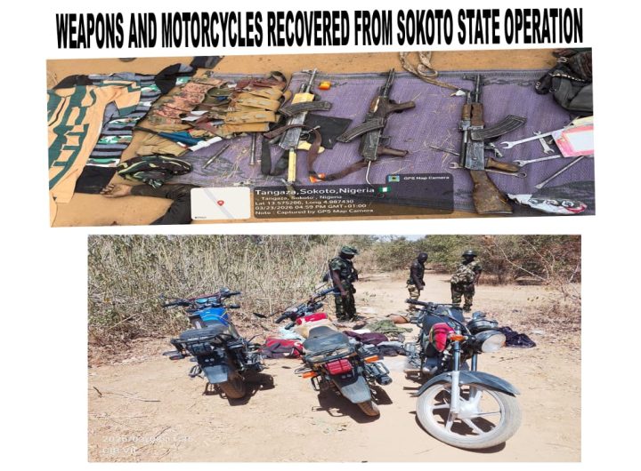 Troops neutralise 5 terrorists, recover AK-47 rifles in Sokoto, Zamfara