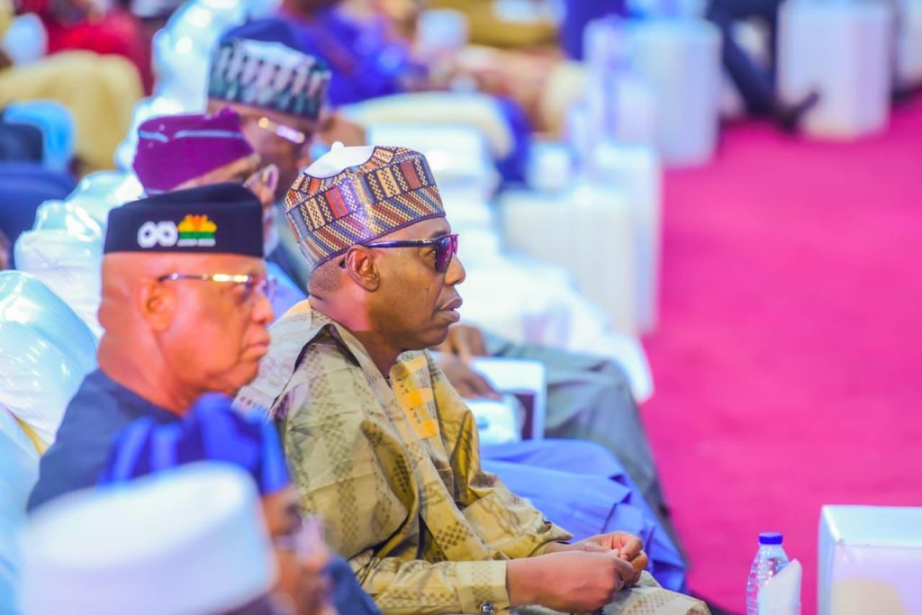 Shettima, Zulum, others grace Babajide Otitoju’s book launch 3 Zulum attends Tvc journalist book launch in Abuja3