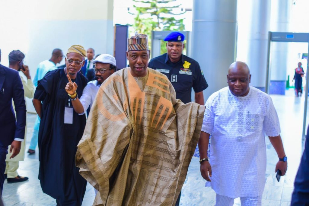 Shettima, Zulum, others grace Babajide Otitoju’s book launch 2 Borno State Governor, Babagana Zulum attends the book launch and 60th birthday celebration of veteran journalist and Director of News at TVC, Babajide Otitoju.
