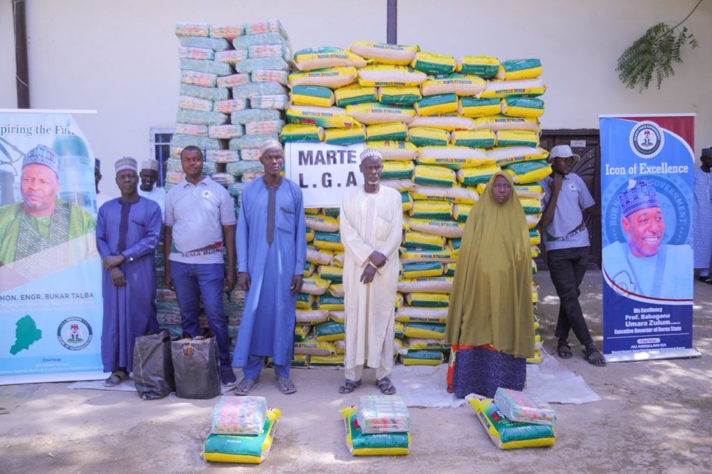 Zulum flags off Rep Talba’s food palliative, N20m cash for constituents