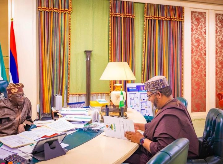 President Bola Tinubu and the Executive Chairman of PiCNG, Ismaeel Ahmed