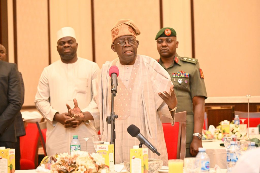 tinubu pays tribute to armed Forces