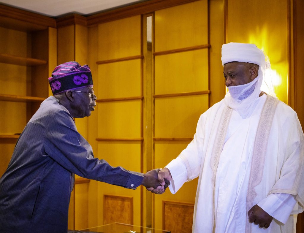 Sultan of Sokoto, His Eminence Muhammadu Sa'adu Abubakar III visited President Tinubu at the State House Abuja on Sunday March 15