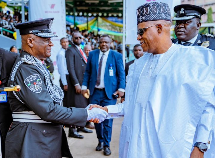 VP Kashim Shettima and IGP Olatunji Disu