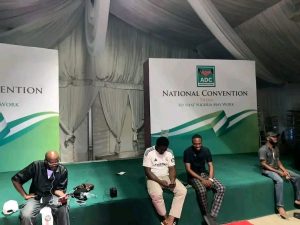Venue of ADC National Convention at Rainbow Event Centre, Abuja