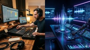 AI sparks debate over future of music producers