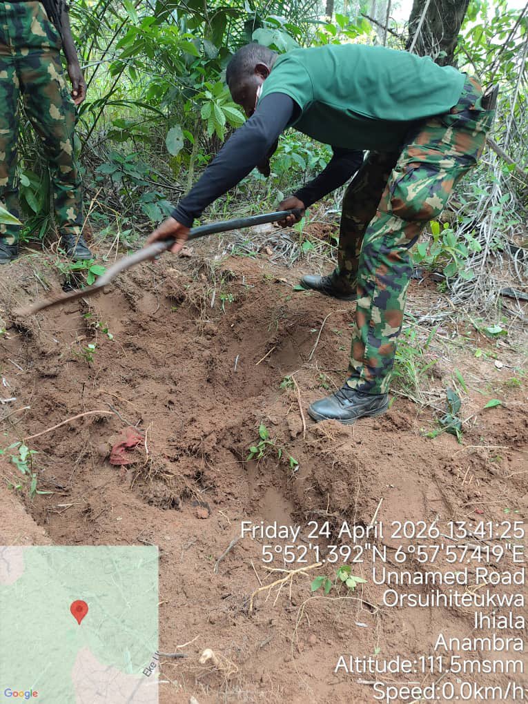 Army recovers remains of slain soldier couple killed en route to wedding in Imo after 4 years