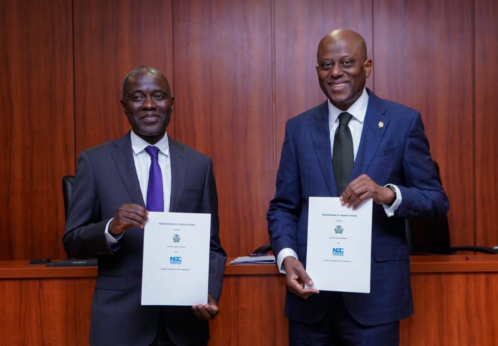 PHOTONews: CBN, NCC Sign Landmark MoU on Data Sharing and Information Management in Abuja