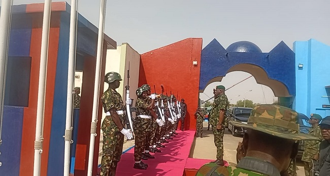 PHOTONews: Defence Chief arrives Zamfara State on operational visit