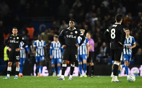 Chelsea fail to score in 5 straight games after 3-0 loss to Brighton, worst run in 114 years