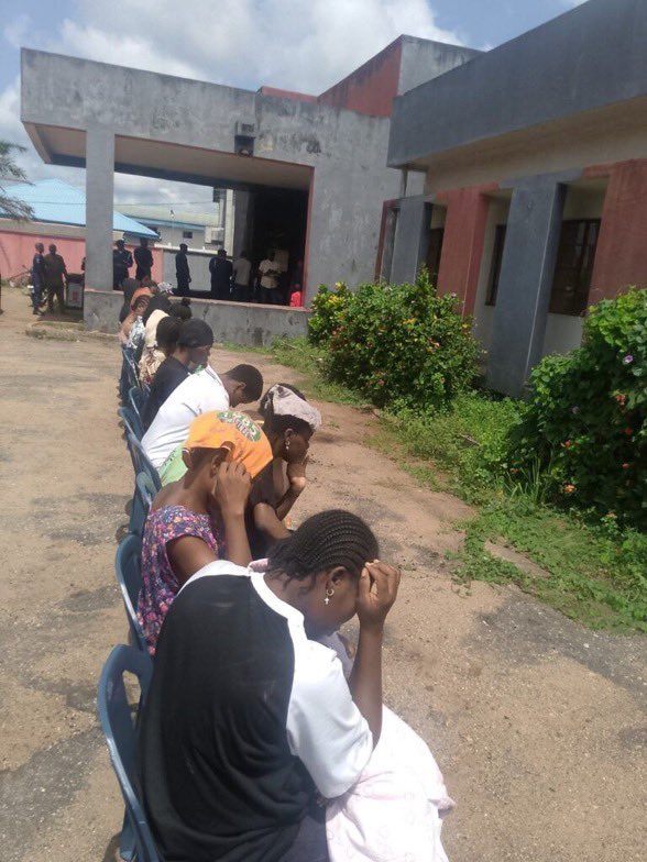 PHOTONews: NSCDC raids baby factory in Lagos, nabs 2 suspects