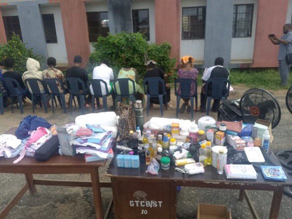 PHOTONews: NSCDC raids baby factory in Lagos, nabs 2 suspects