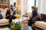 Dangote holds strategic talks with IMF Chief Kristalina Georgieva in Washington DC