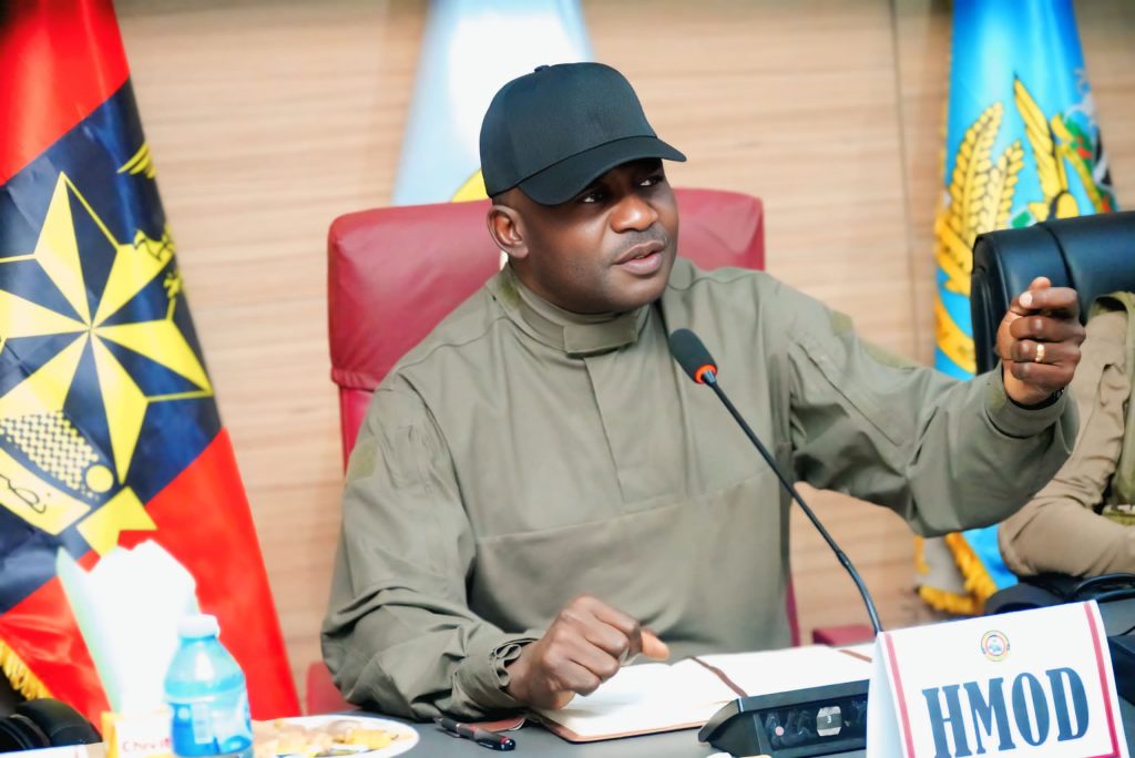 No plans to resign, says Defence Minister 1 Defence Minister Christopher Musa