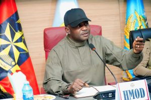 No plans to resign, says Defence Minister 2 Defence Minister Christopher Musa