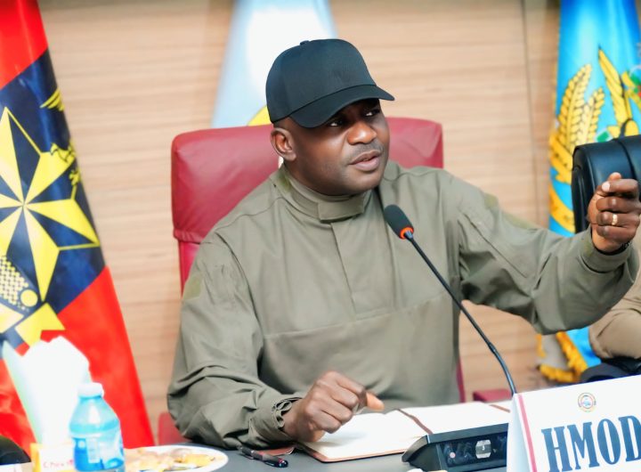 No plans to resign, says Defence Minister 4 Defence Minister Christopher Musa