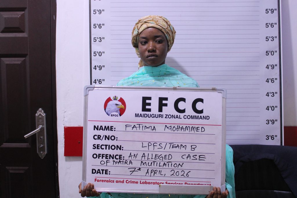 EFCC arrests one for naira mutilation in Maiduguri